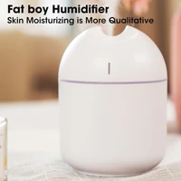 250ml usb silent air humidifier gentle night light aroma diffuser continuousintermittent spray can work for home car fragrance