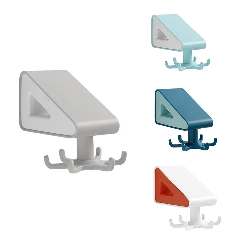 

2 шт. многофункциональный держатель для бумажных полотенец Настенный кухонный вращающийся на 360 градусов держатель с крючком посуда