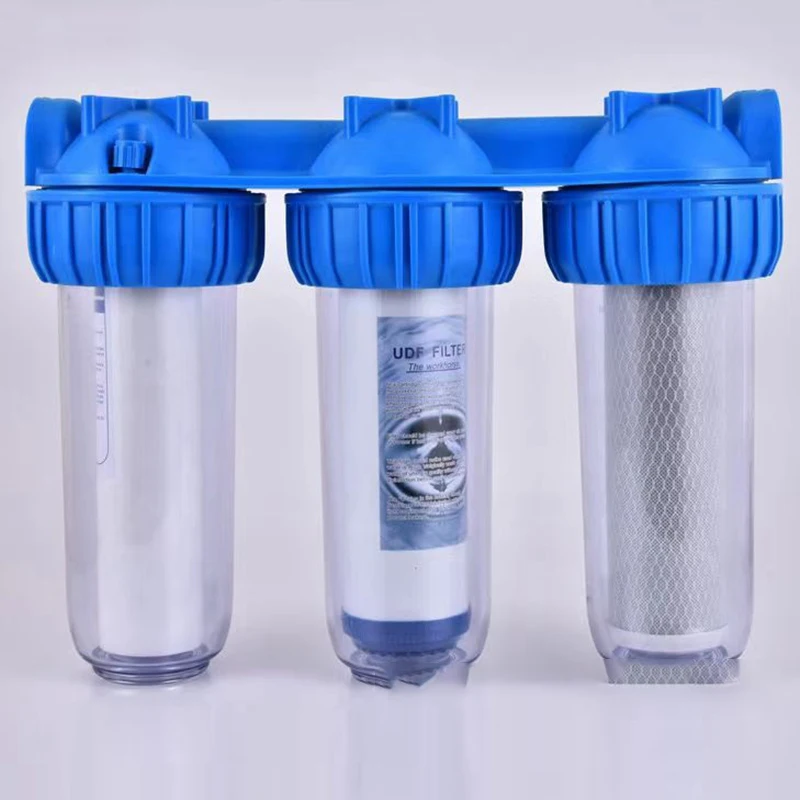 10-дюймовый трехступенчатый фильтр моющийся фильтрующий элемент для домашней