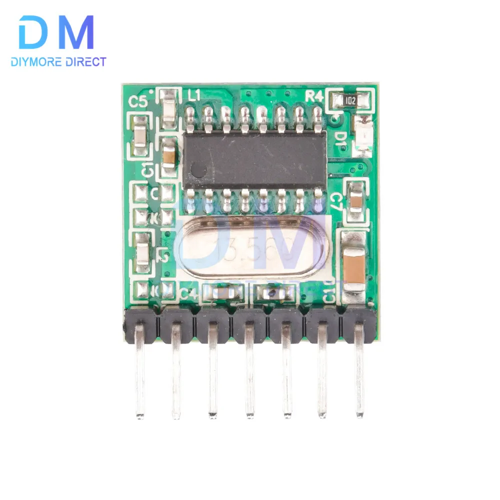 Беспроводной широкодиапазонный передатчик кодирования напряжения 433 МГц