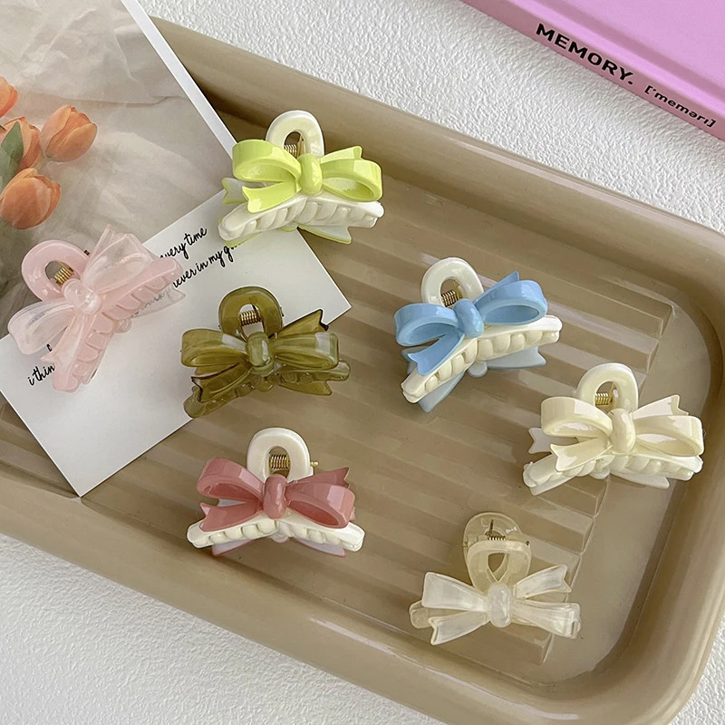 Ful Small Korean Style Hair Claw Clips Clamps Party Hair Accessories For Women Girls Kids Children Headband Gifts