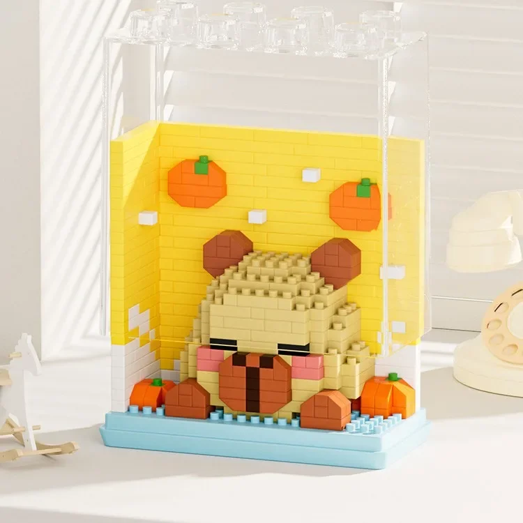 Микро строительные блоки в виде животных