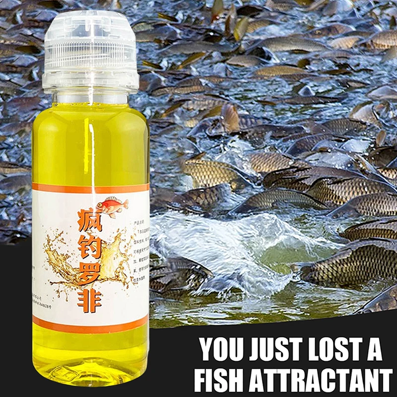 

220ml Fish Attractant Spray Fish Liquid Attractant Flavoured Fishing Bait Additive Broad-spectrum Baits Deep Sea Fishing Bait