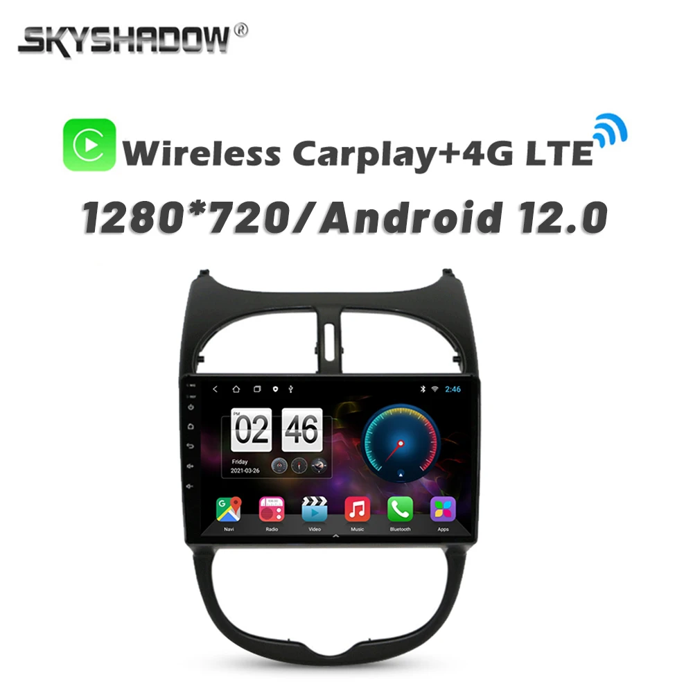1280*720 360 камера 8 Гб + 128 Восьмиядерный Android 12 0 автомобильный DVD-плеер GPS WIFI Bluetooth 5 RDS