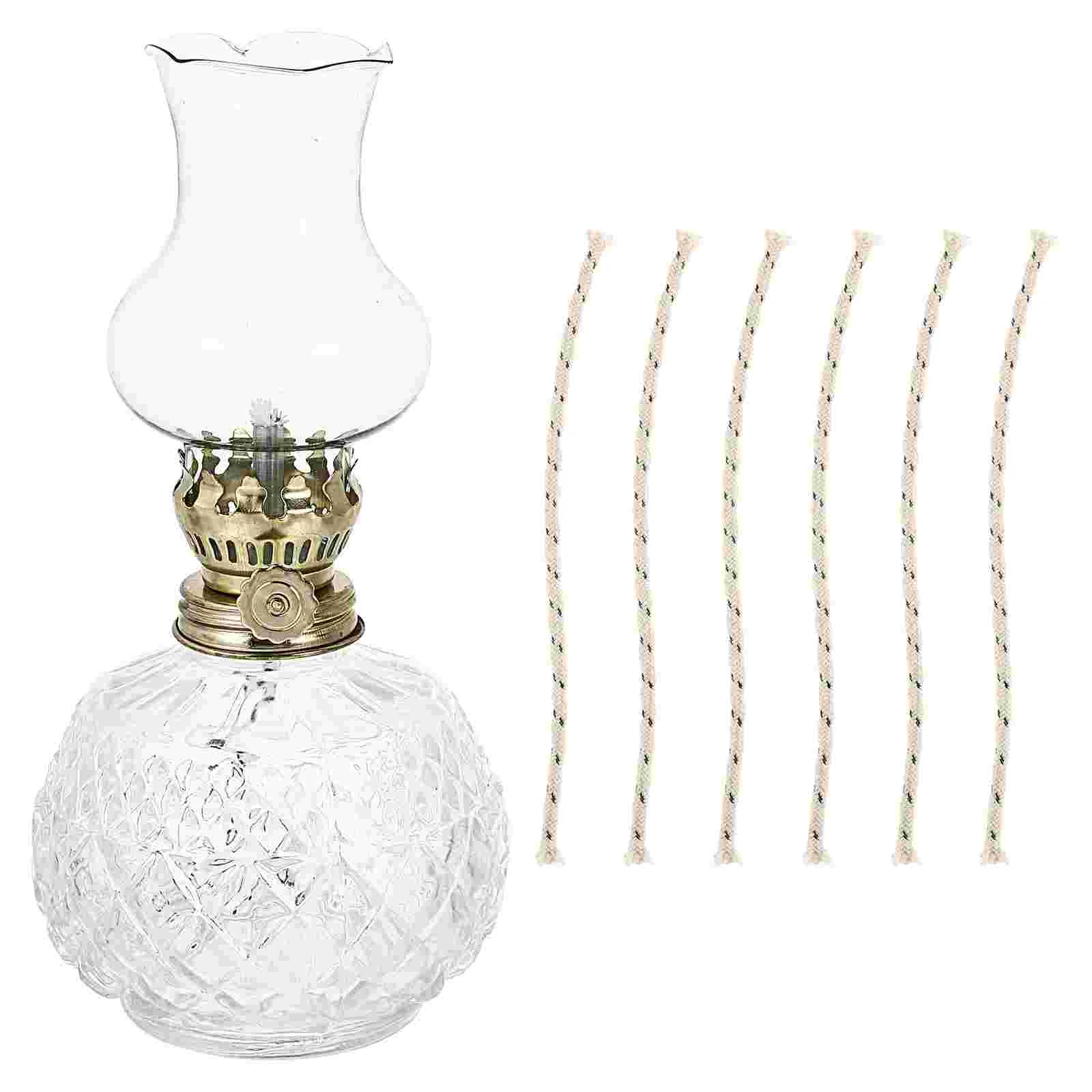 

1set Retro Oil Lamp Home Decorative Party Decorative Oil Lamp Kerosene Lamp