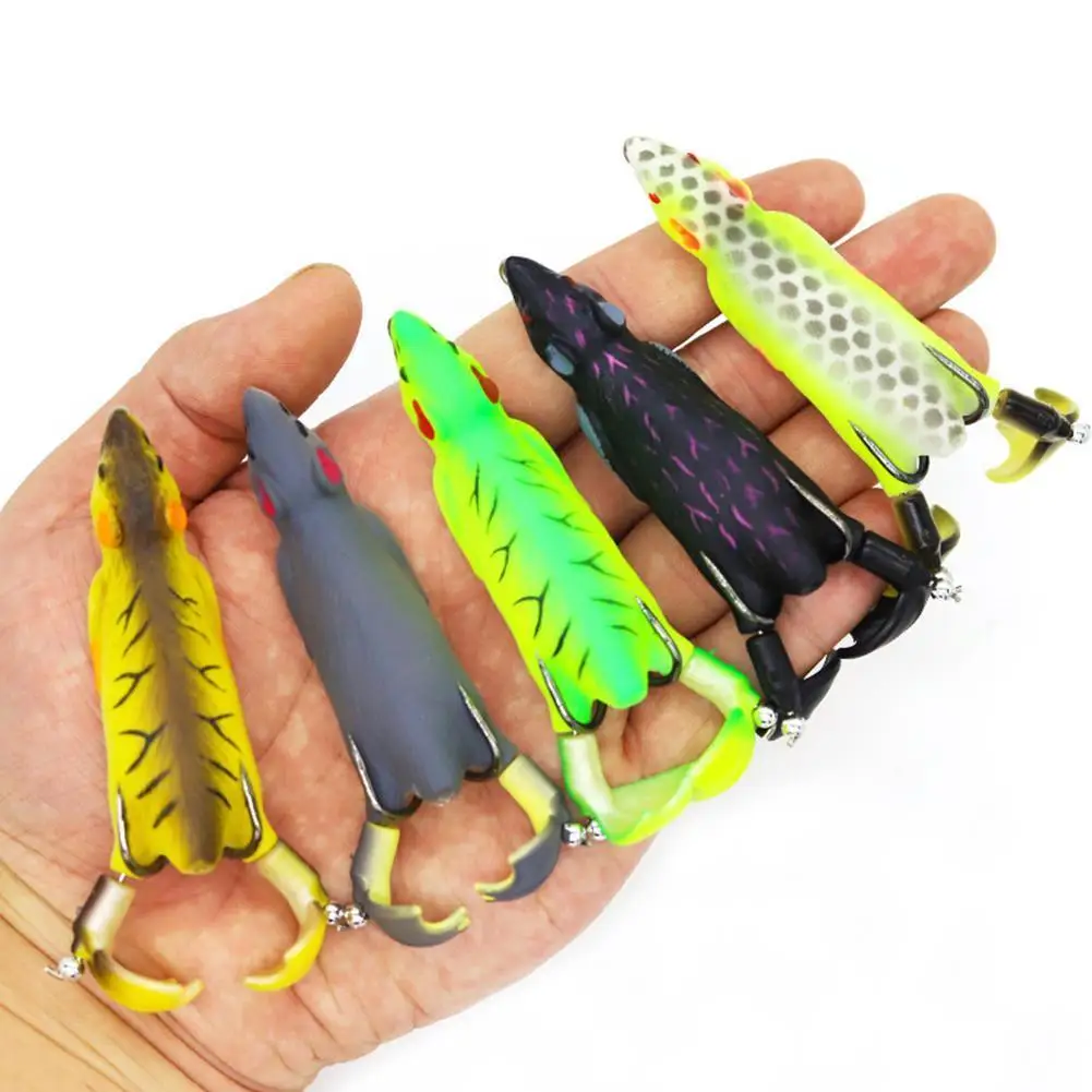 

1Pcs Propeller Flipper Duck Fishing Lure Ducking Fishing Bait 3D 12g Baits Lure Bass Duckling 9.2cm Day Artificial Frog Eye Y3G2