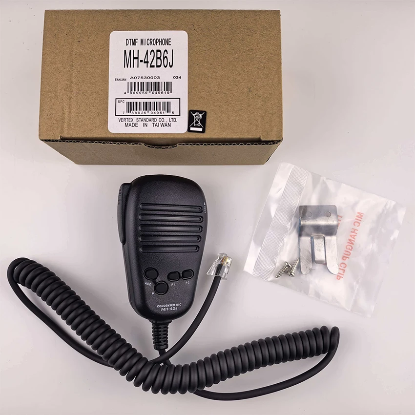 Фото Микрофон-гарнитура для рации, аксессуар для MH-42B Yaesu FT-1807/1802M/1907/7800R №1