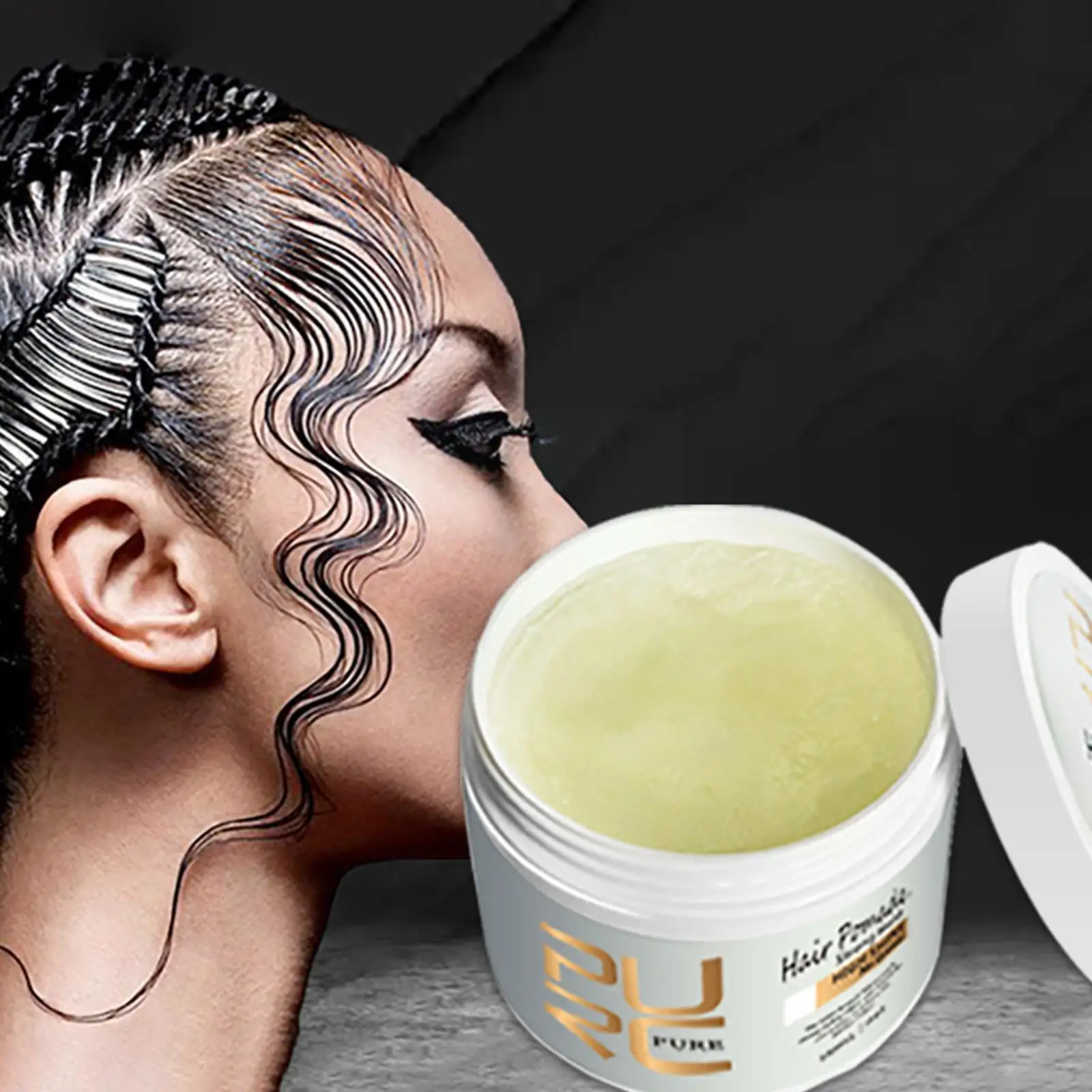 

Retro Style Hair Care Oil fluffy Men's Hair Styling oil pomade hair head wholesale hair wax hair gel I0I4