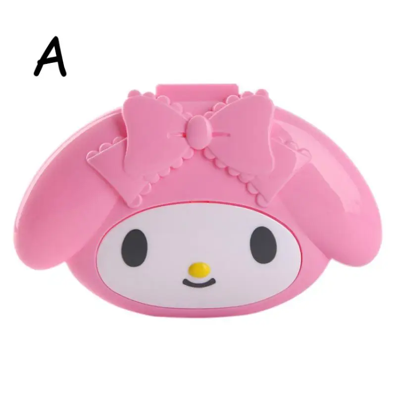 Kawaii Sanrio аниме Мелодия Hello Kitty портативный контейнер для лекарств дорожный