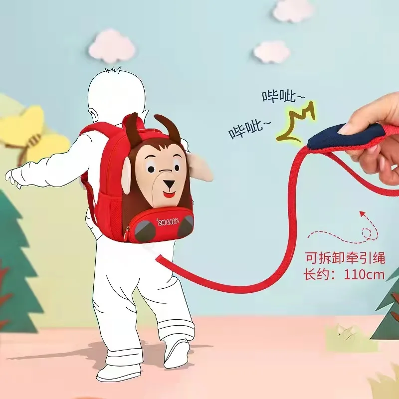 Children School Bags For Kids Knapsack 3D Cartoon Animal Baby Backpacks Kindergarten Schoolbag Kids bookbag Shoulders Bag