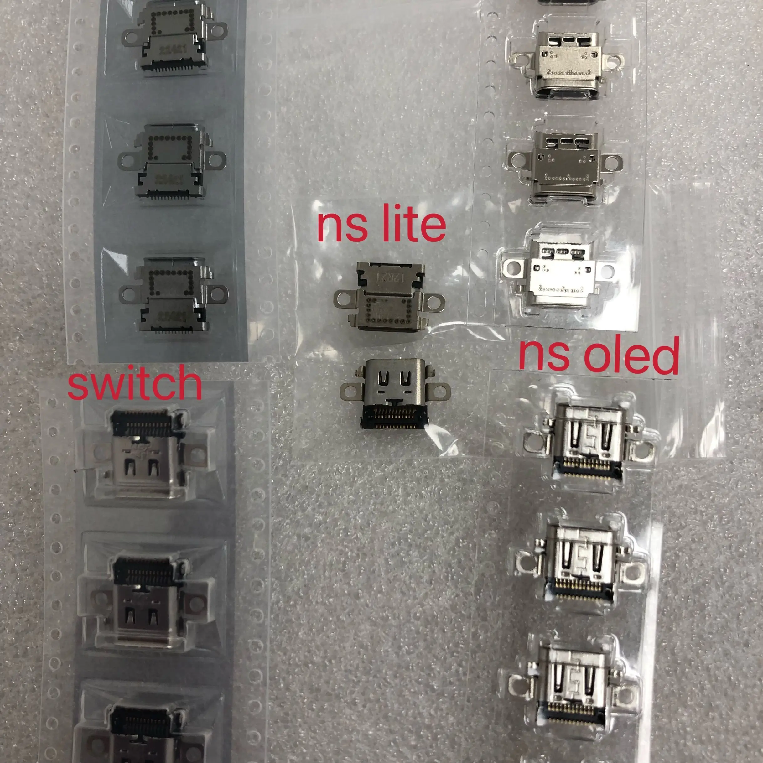 15 шт. оригинальный новый для Nintendo Switch Ns Oled консоль USB Type-C зарядная розетка NS LITE