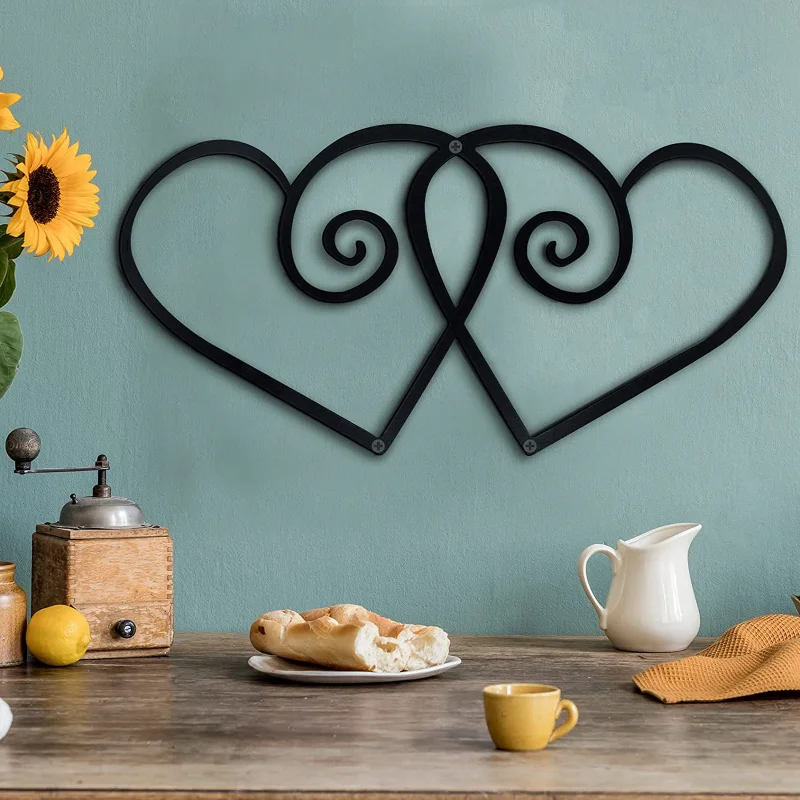 

Retro Wall Decoration Love Metal Wall Sign Bedside Background Wall Hanging Love Iron Background Wall Pendant Home Decor
