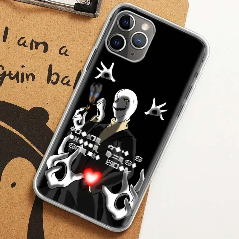 Фото W. D. Gaster Phone For Apple 11 Iphone 13 Pro Max 12 Mini Case X XS XR 8 Plus 7 6 6S SE 2020 5 5S Cover №2