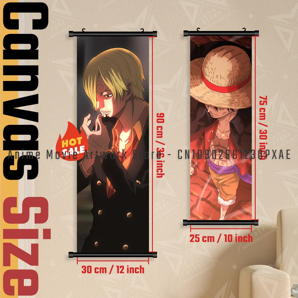 Цельный Ace аниме модный постер домашний декор настенное искусство рамка высокой