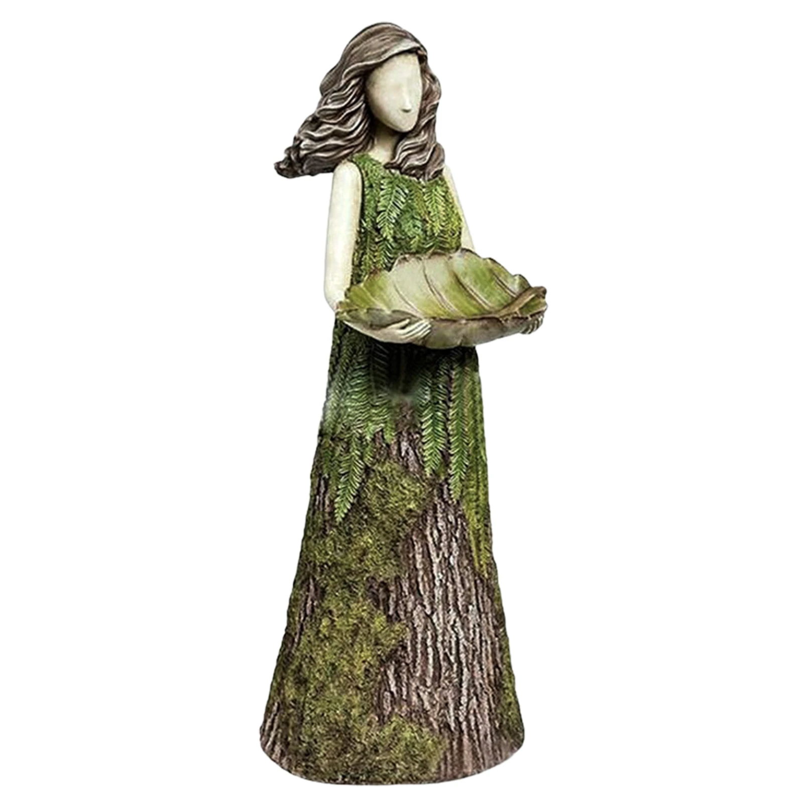 

Bird Feeder Fairy Statue Outdoor Garden Statue Garden Decorations For Patio Yard Lawn Porch Yard Art Decor