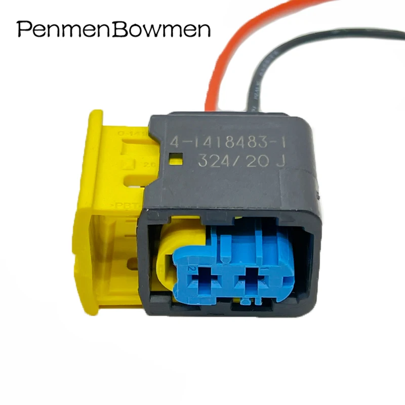 

2 Pin TE Tyco 4-1418483-1 New Energy Vehicle Nitrogen Oxygen Sensor Waterproof Connector Female Plug Wiring Harness