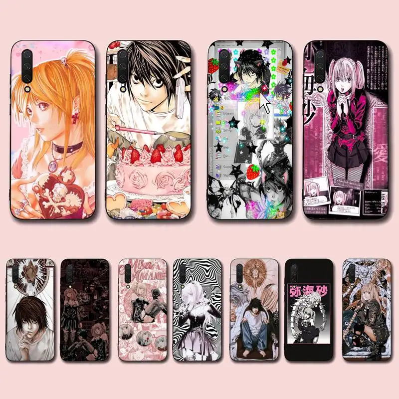 

Anime Death Note Phone Case for Xiaomi mi 5 6 8 9 10 lite pro SE Mix 2s 3 F1 Max2 3