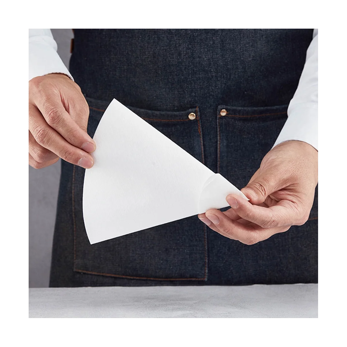 40 шт. совместимые с Chemex фильтры для скрепленного кофе кофеварки