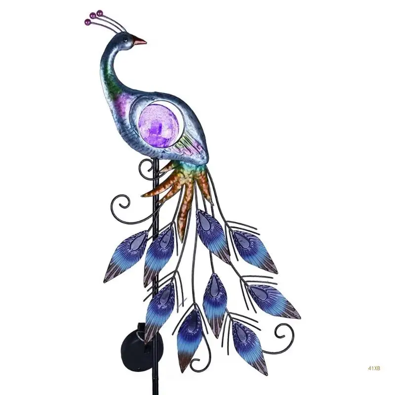 

41XB павлины ремесла искусства декоративные напольные вставки колья газон орнамент домашний декор