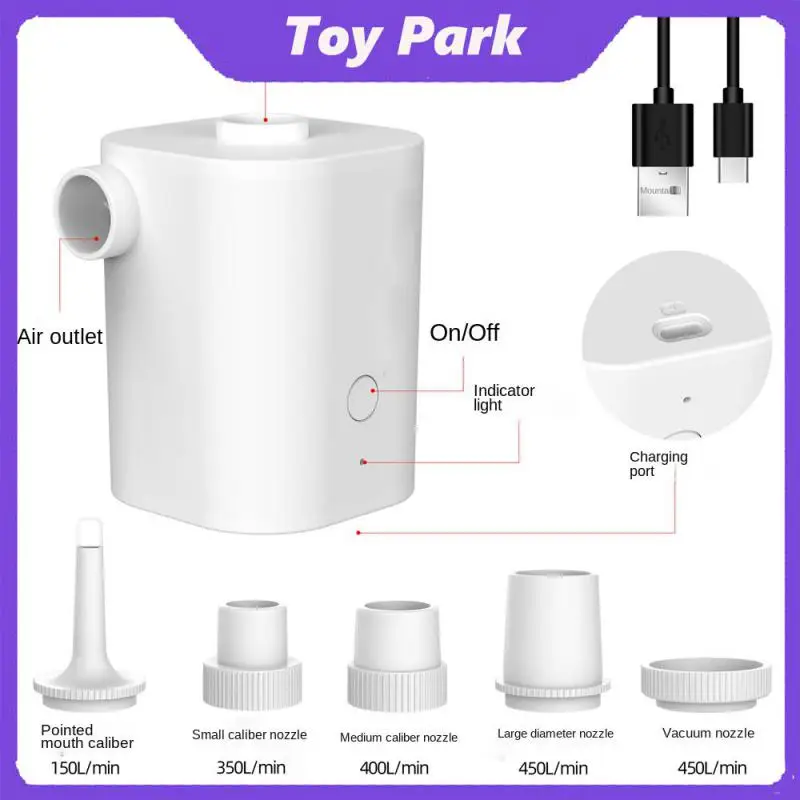 

Wireless Outdoor Electric Air Pump Quick Air Filling Inflator/deflator Pumps Electric Air Compressor Portable Dual-purpose