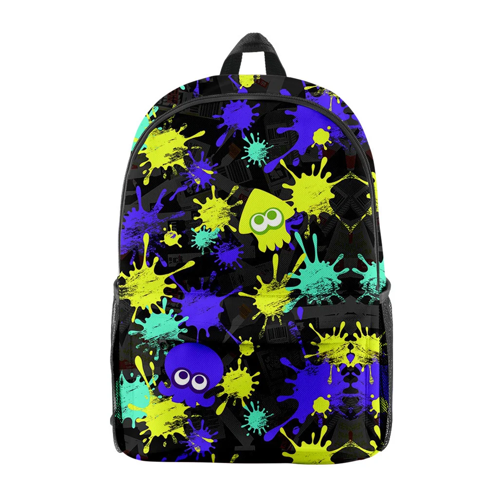 

Splatoon 3 Backpack 2023 New Game School Bag Adult Kids Bags Unisex Bag Daypack