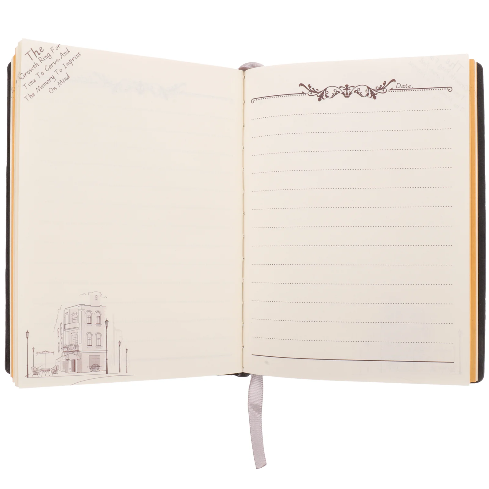 

Embossed PU Cover Diary Travel Sketch Vintage Notebook Scrapbook Notepad Diary