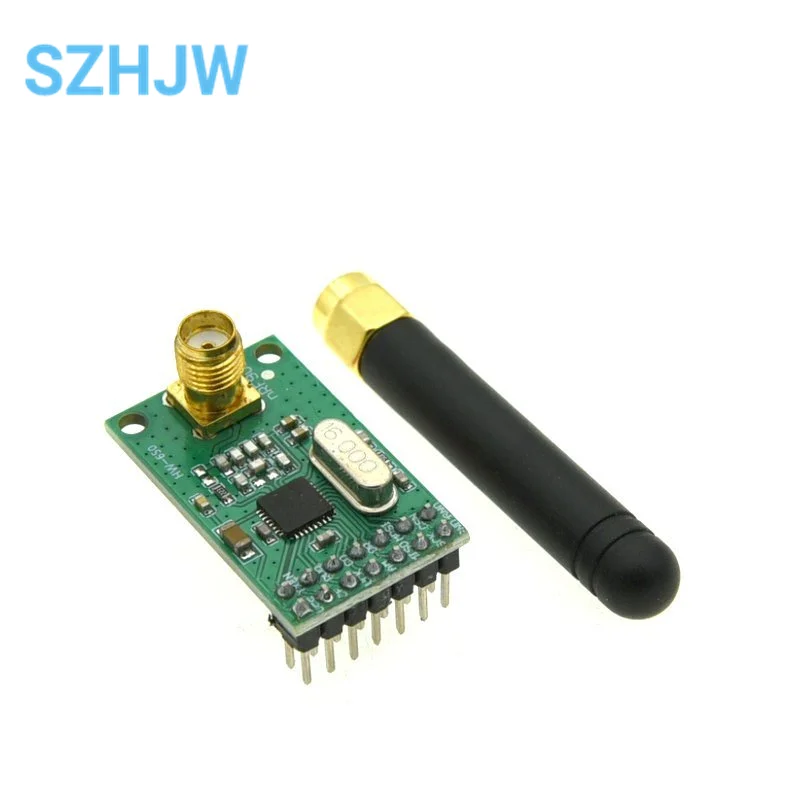 NRF905 Wireless Transceiver Module Wireless Transmitter Receiver Board NF905SE With Antenna FSK GMSK Low Power 433 868 915 MHz