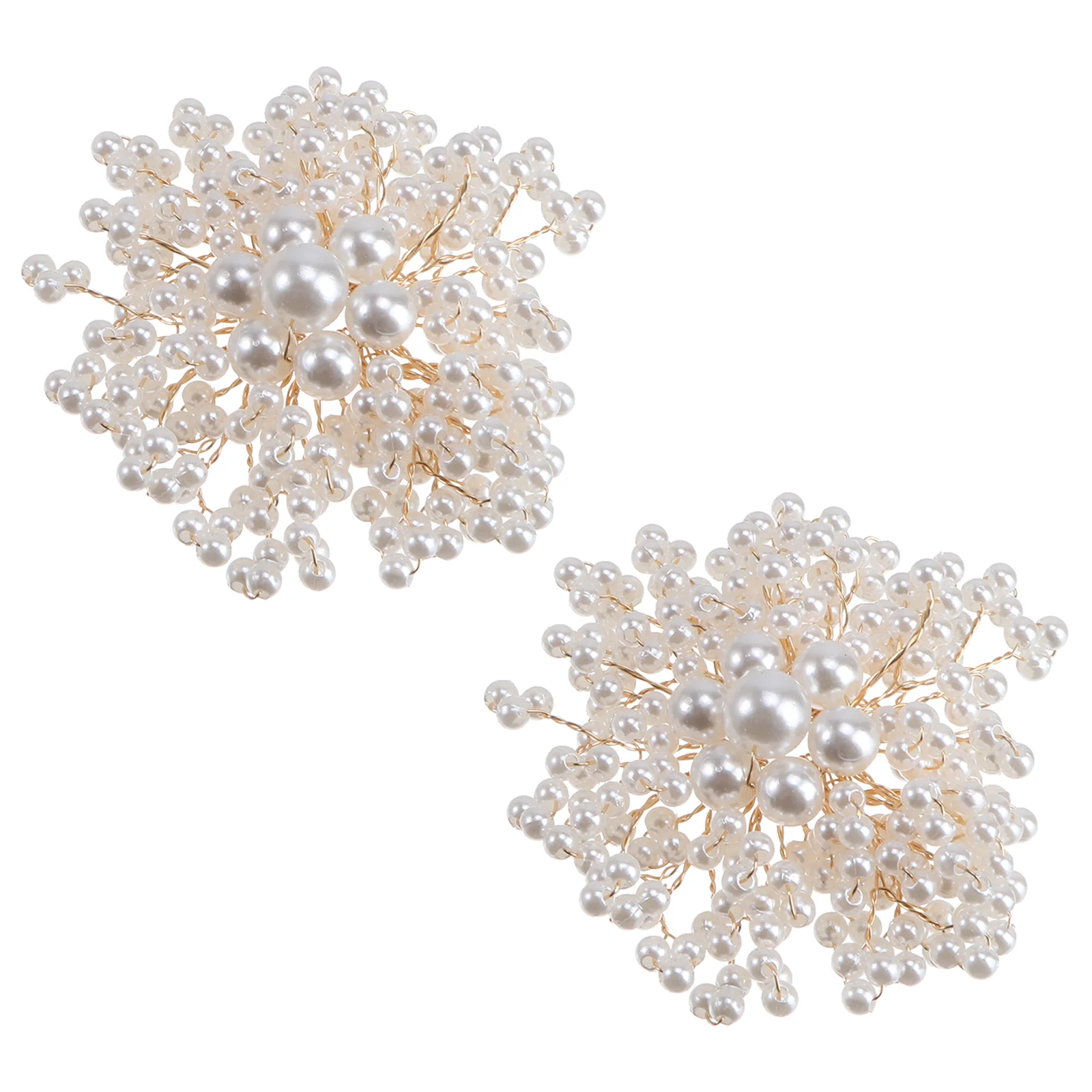 

Shoe Flower Girl Shoes Ornament Accessories Wedding Elegant Style Adornment Pearl