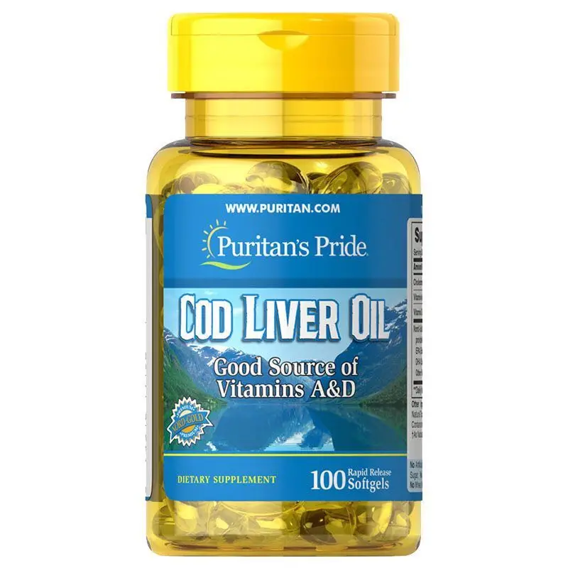 

Buy Three Get One Free Deep Sea Cod Liver Oil Is Rich In Vitamin AD Fish Oil Soft Capsule.