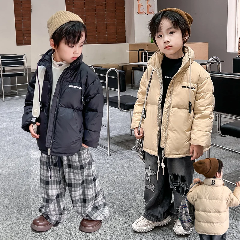 Girls Down Coat Jacket Cotton Windbreak 2023 Perfect Warm Thicken Winter Children's Clothing -10 degrees below zero