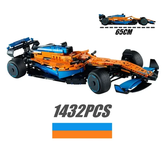 

Новая технология, совместимая с 42141 McLarens, Формула 1, Магнитный блок, городские транспортные средства, кирпичи, наборы игрушек для детей, подарок на день рождения