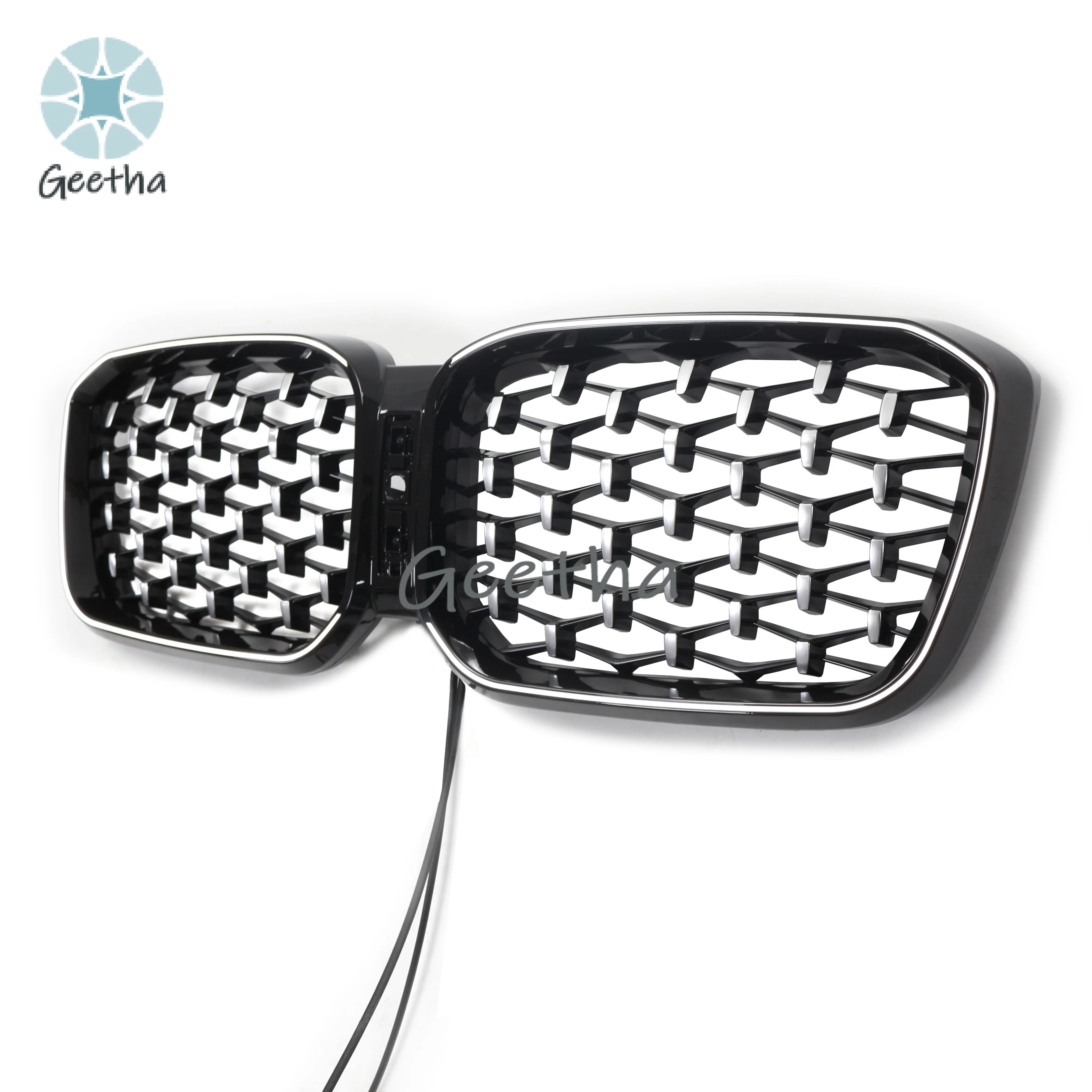 АБС-пластик решетка бампера переднего автомобиля в ромбовидном метеорированном