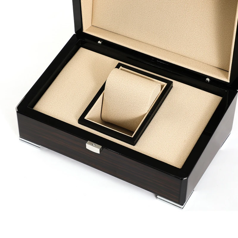 Luxury Watch Box PPbox Premium Wooden Whit Tote bag book Card Tags And Papers In English Booklet Jewelr box enlarge