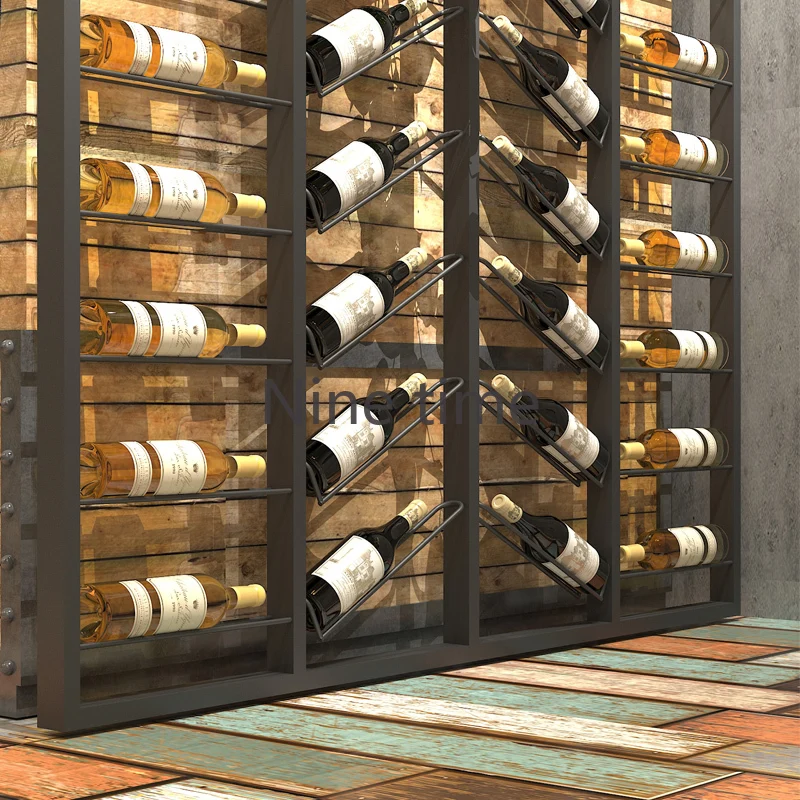 Портативный высококлассный настенный шкаф для бара античные скандинавские