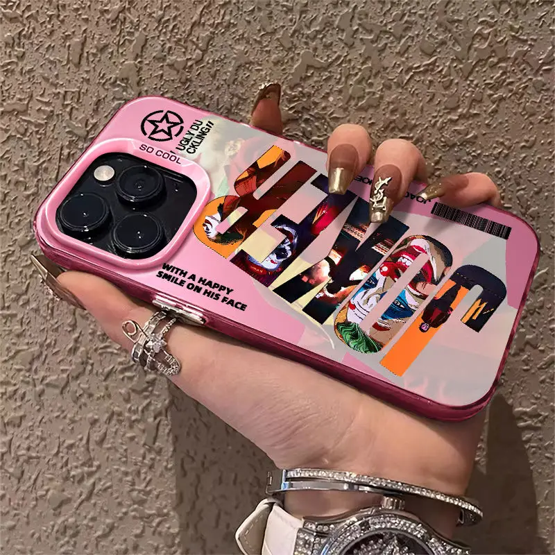 Чехол для телефона Clown Buffoon Pattern J-Jokers OPPO Reno 6 6Pro 7 7Pro 7Z 8T 10Pro Plus 5G матовая