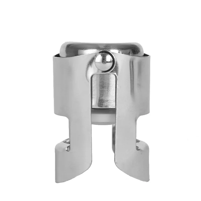 

Новая пробка для бутылки шампанского из нержавеющей стали, пробка для бутылки вина и сверкающего винограда, вакуумный упаковщик, пробка для бутылки, пробка для потока ликера, крышка для бара