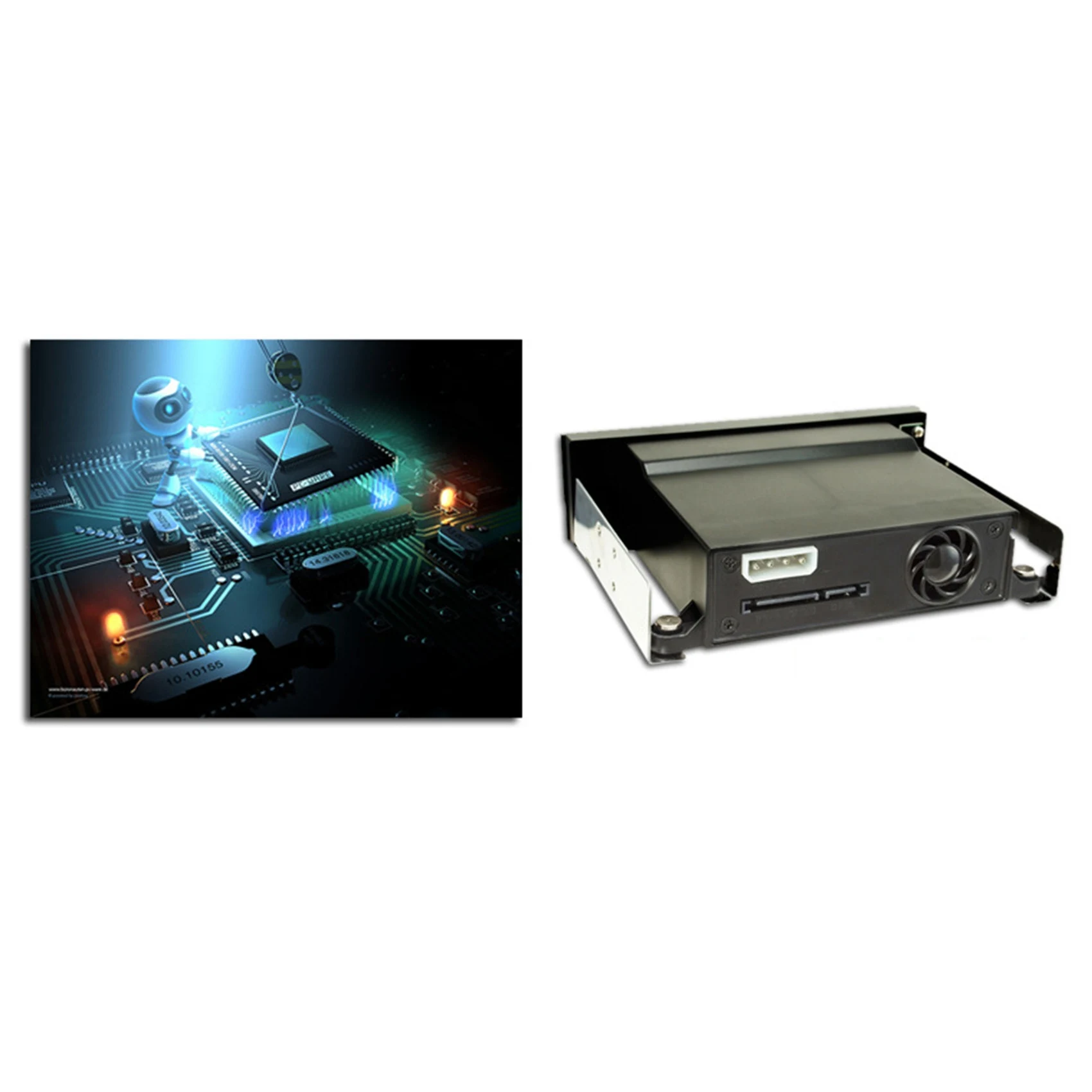 5 25-дюймовый внутренний отсек без лотка SATA III объединительная плата жесткого