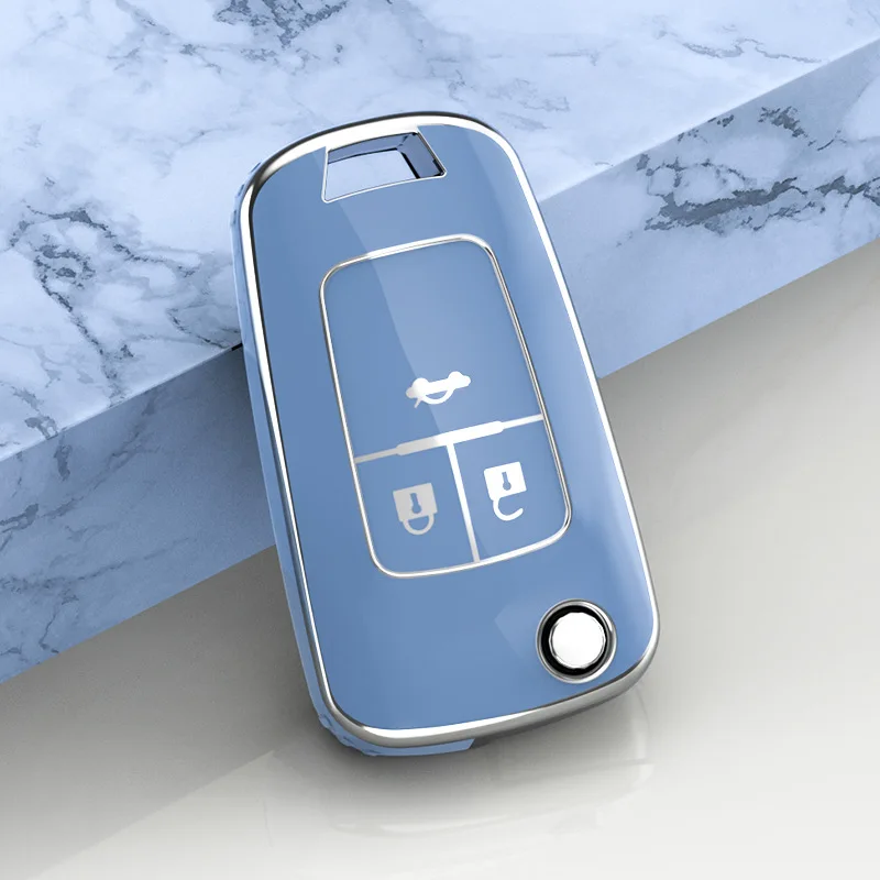 

For Buick For Chevrolet Cruze Aveo Trax Opel Astra Corsa H G Meriva Zafira Antara J Malibu Vauxhall Insignia Mokka Car Key Cover