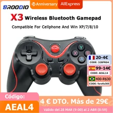 Wireless Bluetooth Gamepad Iphone Joystick For PC Gamepad Mobile Game Controller Android Mobile Remote Pubg Triggers Gamepad USB