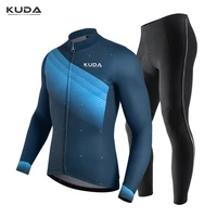 2022 kuda hitam cycling suit bicycle clothing mens cycling jersey long sleeve cycling suit bicycle clothing bike clothes mtb
