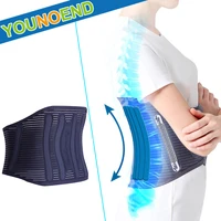 back support brace for pain relief of backlumbarwaistadjustable lumbar support brace with 6 spring stabilizers herniated disc