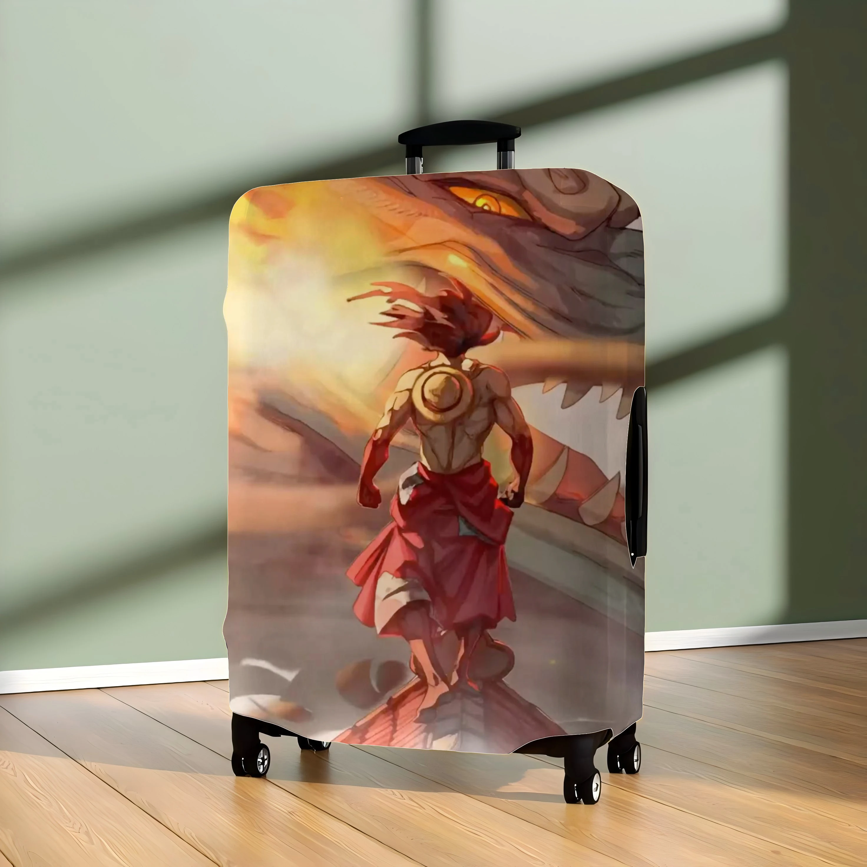 Чехол для чемодана Dragon Ball Son Goku защитная сумка хранения защитный чехол багажа