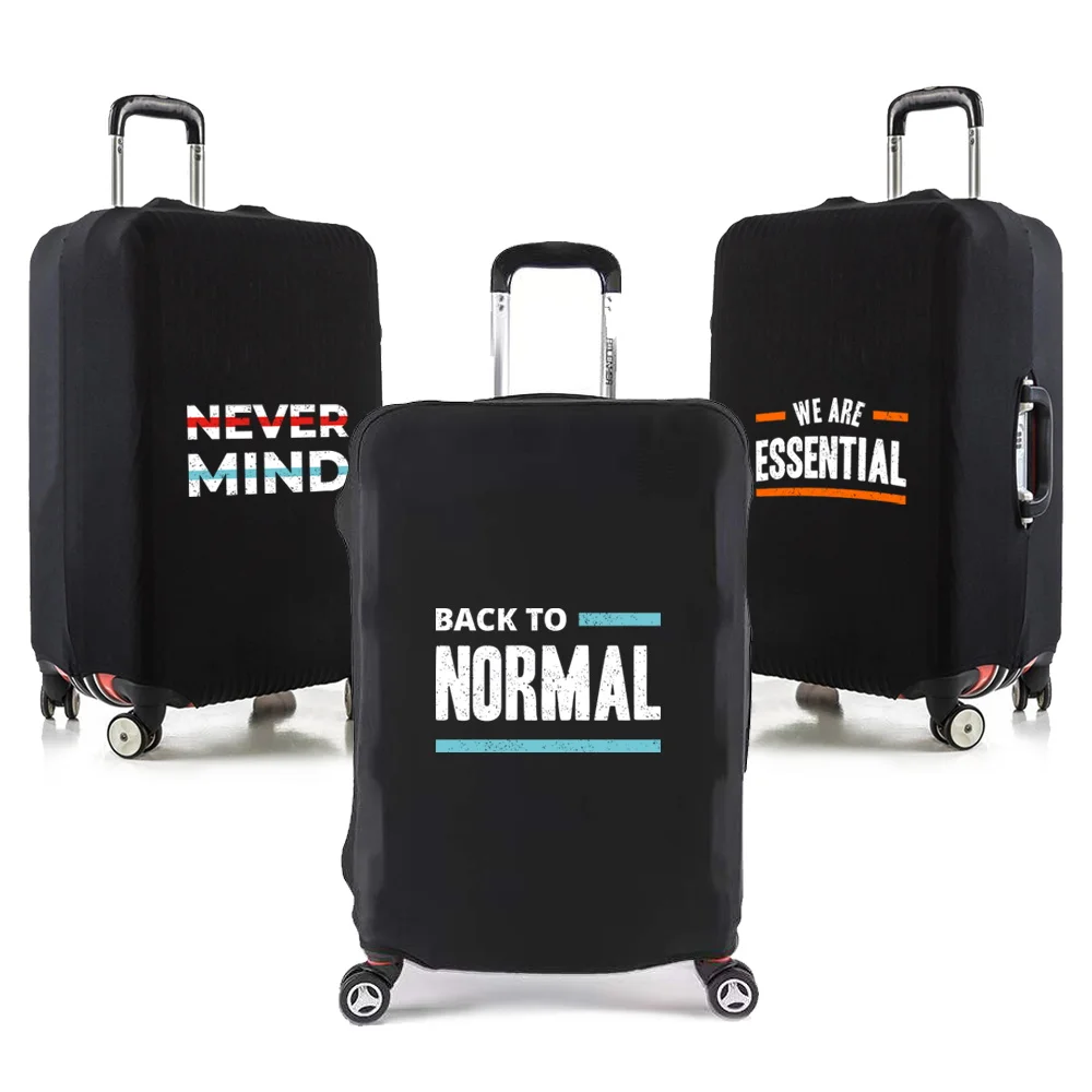 

Luggage Suitcase Protector Cover Essential Travel Accessory for 18-28 Inch Phrase New Series Thickened Elastic Protective Covers