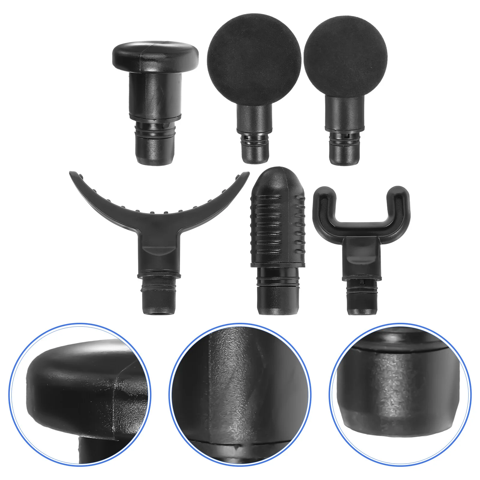 

6 шт. головной адаптер для тренажерного зала Сменное крепление для головы