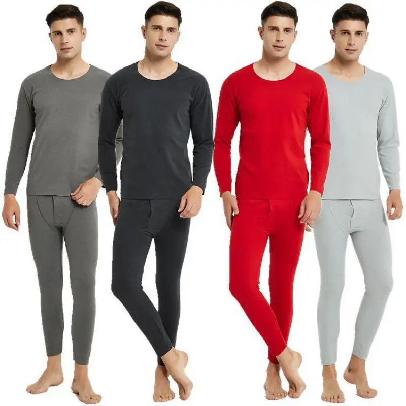 Oversized Men's Thermal Underwear Sets Big Size Long Johns Mens Winter Thermo Underwear 7XL Thermal Clothes Fit Weight 150kg