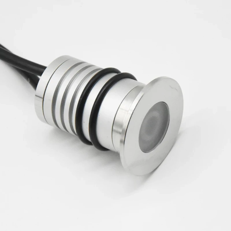 Светодиодный точечный светильник DMX 512 3 Вт из нержавеющей стали 24 В постоянного
