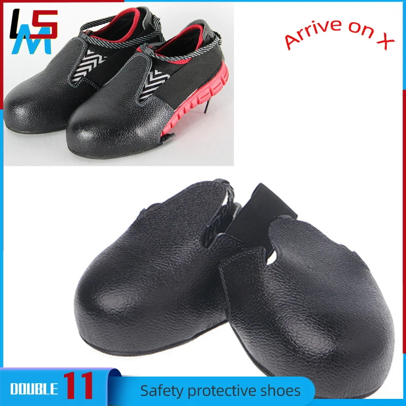 

Workplace Safety Shoes Anti-smash Cover Portable Light Visitor Steel Toe