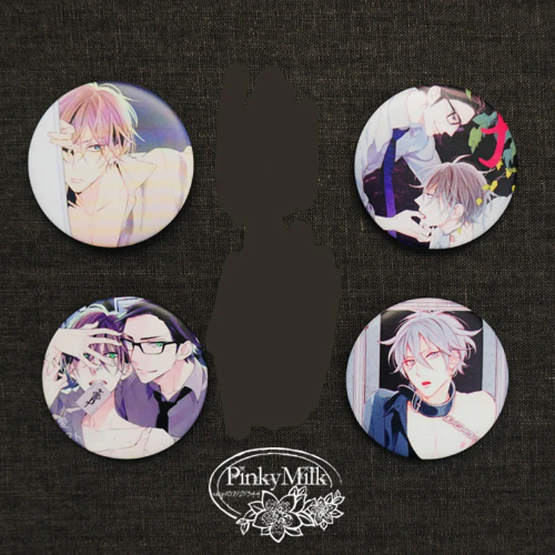 

Значок аниме Caste Heaven AZUSA YUUYA KARINO KOUHEI брошь набор из 4 пуговиц