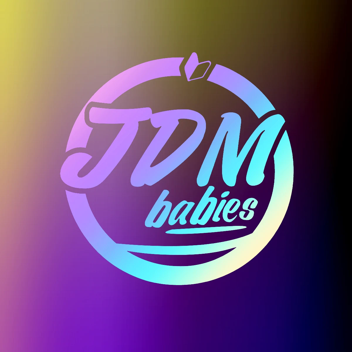 Лазерная Радужная Наклейка JDM Для Электромобилей Мотоциклов Скутеров - Украшение