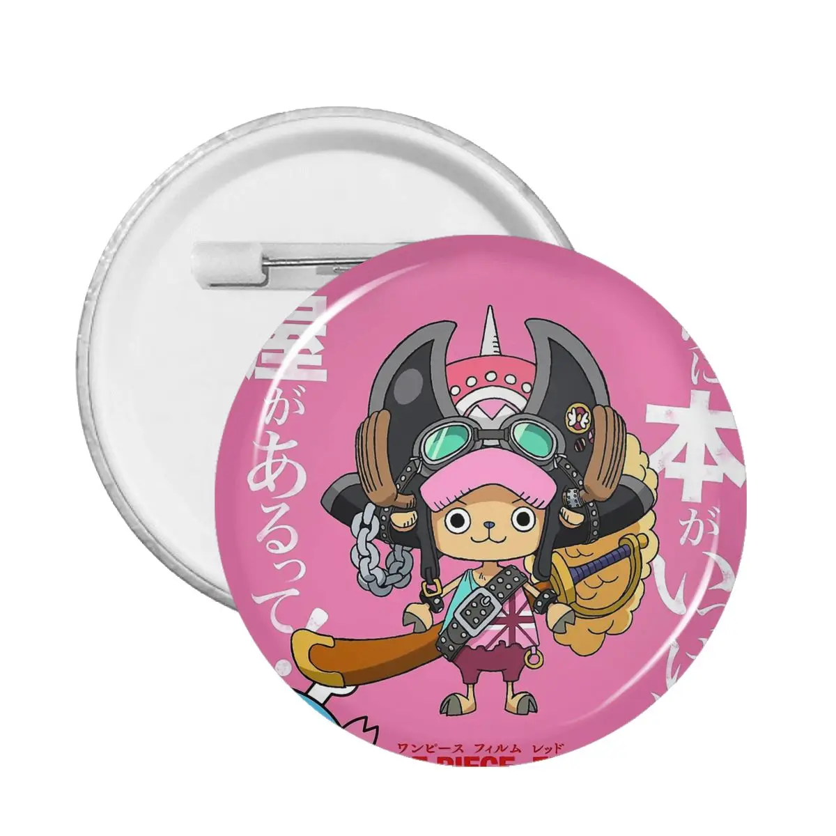 

Chopper Pin Badge One Piece Monkey D. Luffy Anime Cute Customizable Pins Brooch Friends Badges Brooches For Clothes